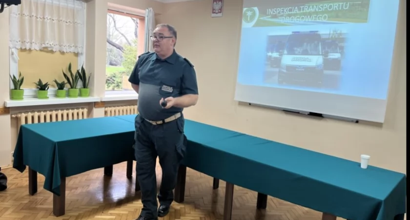Szkołę na Blichu odwiedziła Inspekcja Transportu Drogowego (foto)
