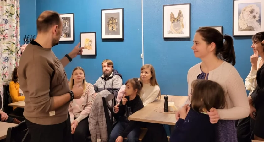 Wernisaż wystawy Pastelove Zoo Na Poddaszu (foto)