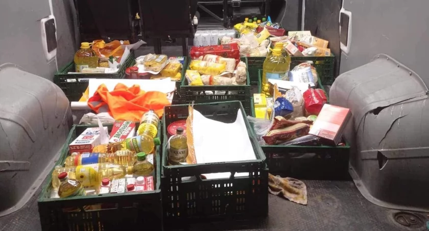 Wolontariusze ŁnŁ zebrali blisko 300kg żywności (foto)