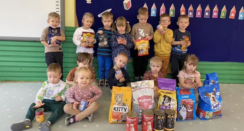 Świerkowe dzieciaki kochają zwierzaki! (foto)