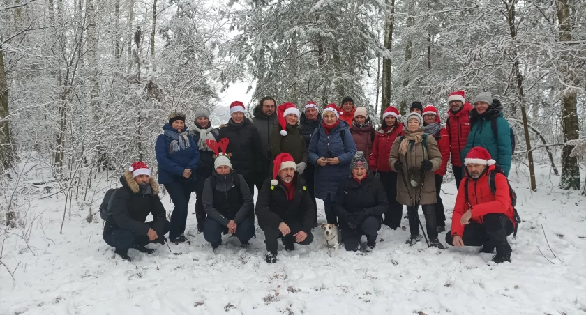 IV Rajd Mikołajkowy Łowickiego PTTK i Przyjaciół (foto)