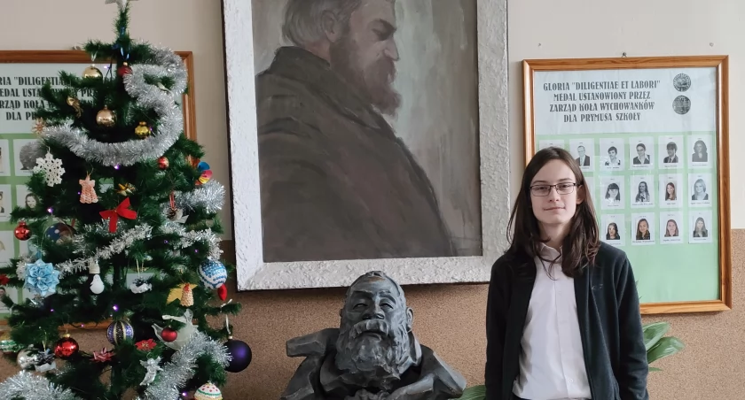 Awans ucznia I LO w Łowiczu do etapu okręgowego Olimpiady Lingwistyki Matematycznej