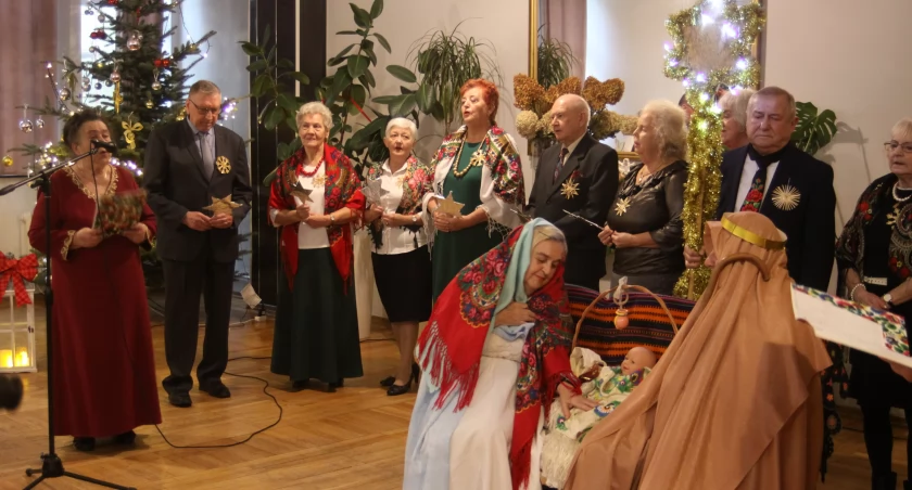 Łowicz. Wigilia w Klubie Seniora „Radość” (foto, film)