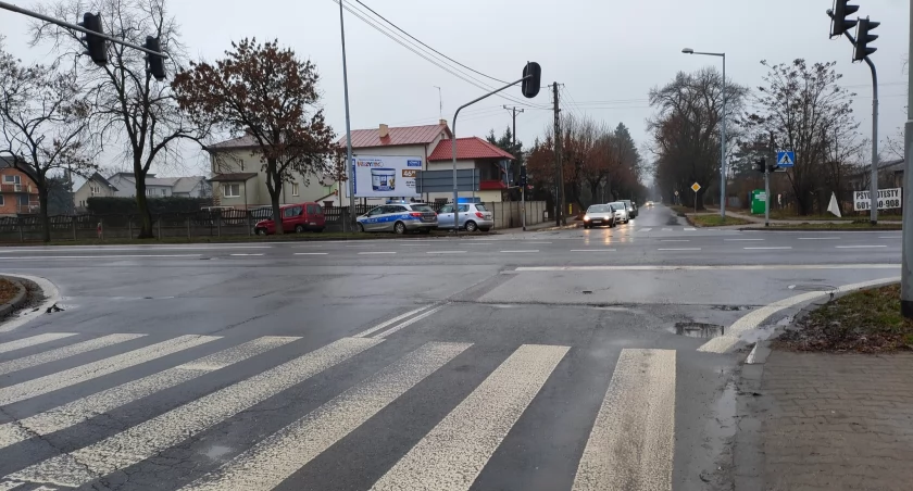 Kolizja w Łowiczu. Uczestniczyły dwie kobiety