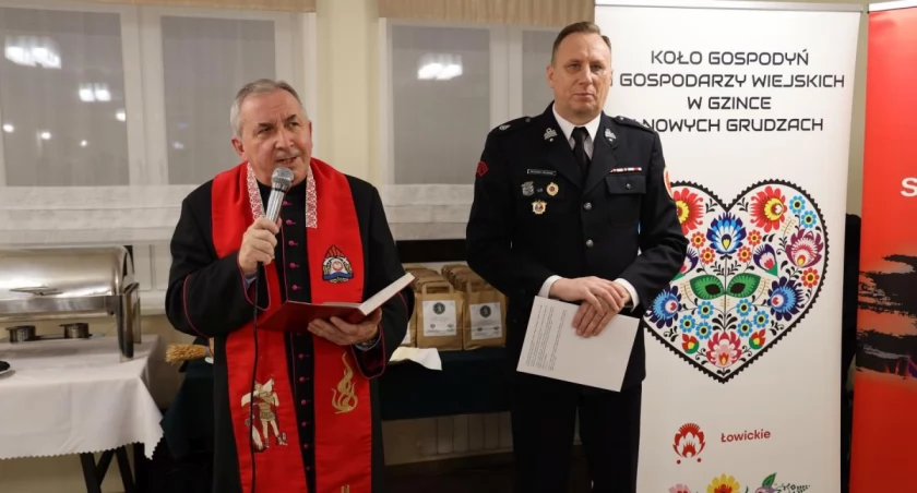 OSP Gzinka. Spotkanie Opłatkowe mieszkańców wsi (foto, film)
