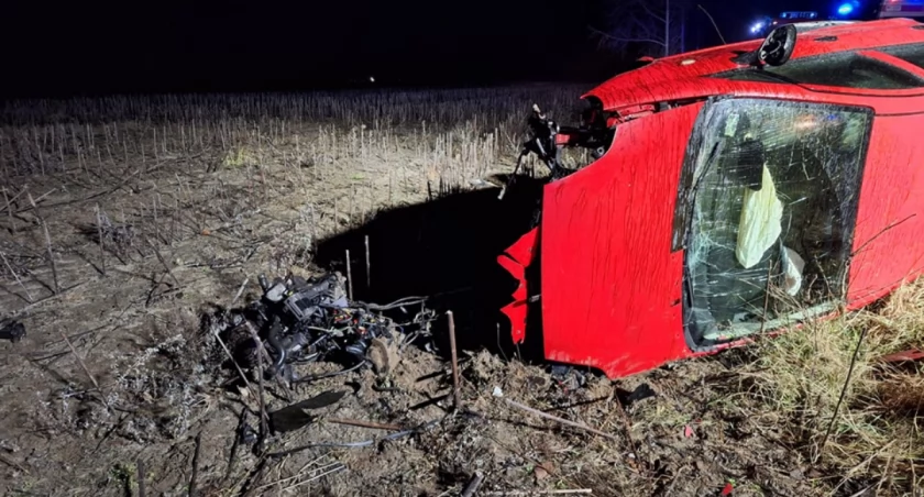 Wypadek pod Bolimowem. Poszkodowane młode mieszkanki powiatu łowickiego!