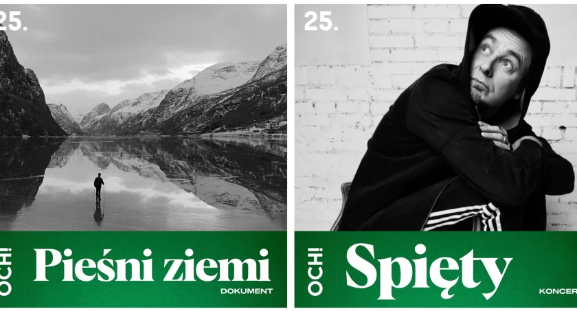 W lutym rusza 25. OCH! Film Festiwal. Hubert Spięty Dobaczewski zagra w Łowiczu