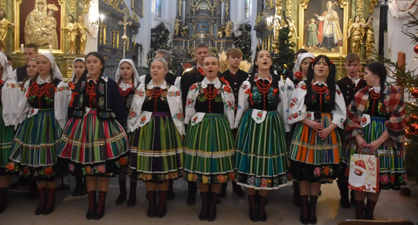 Blichowiacy zaprezentowali Łowickie Jasełka (foto, film)