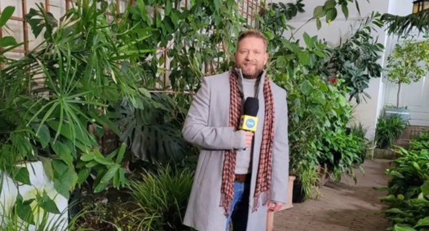Bartek Jędrzejak i Dzień Dobry TVN dziś w Nieborowie