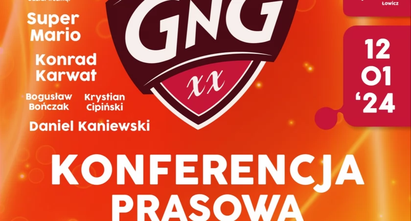 Konferencja prasowa GnG z udziałem widzów