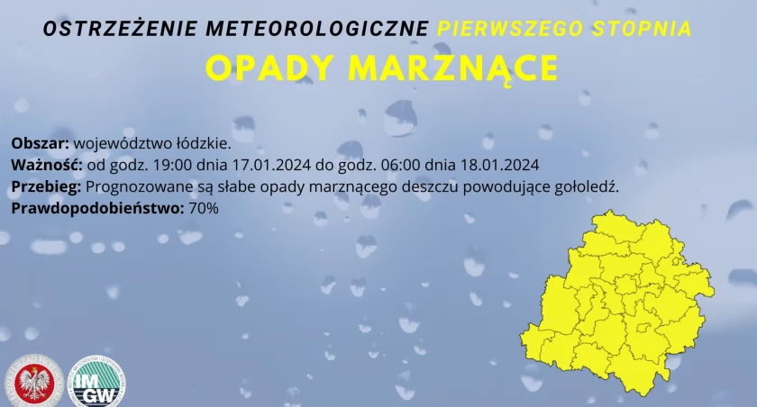Dzisiejszej nocy czeka nas gołoledź