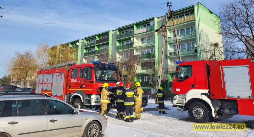Straż interweniowała na Bratkowicach (foto)