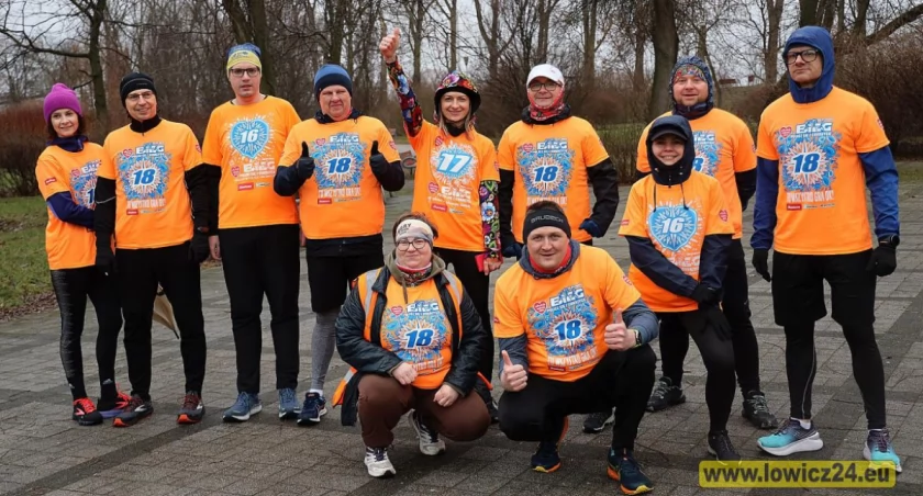 Łowicki parkrun z WOŚP w tle (foto)