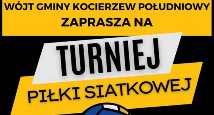 Turniej Piłki Siatkowej dla mieszkańców Gminy Kocierzew Płd.