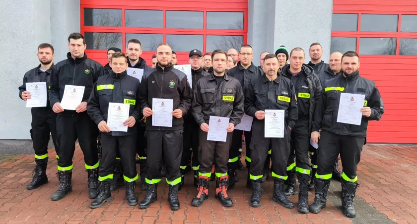 Druhowie OSP z powiatu łowickiego zdobyli nowe kwalifikacje