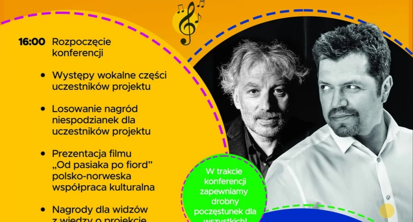 Kocierzew Południowy. Krzysztof Kiljański i Witold Cisło wystąpią na podsumowaniu projektu „Od pasiaka po fiord”