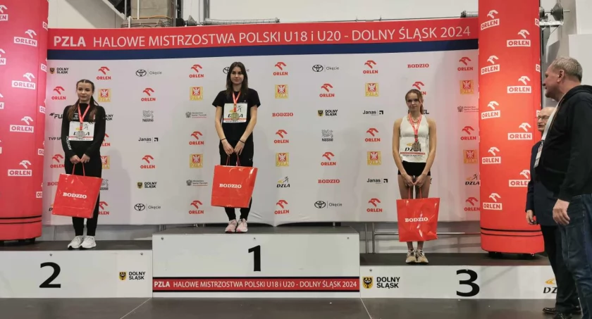 Hanna Kobacka z brązowym medalem Halowych Mistrzostw Polski! Dobre starty pozostałych lekkoatletów!