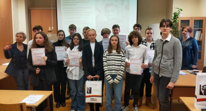 Uczennica Trójki, jako jedyna reprezentowała łowickie podstawówki (foto)