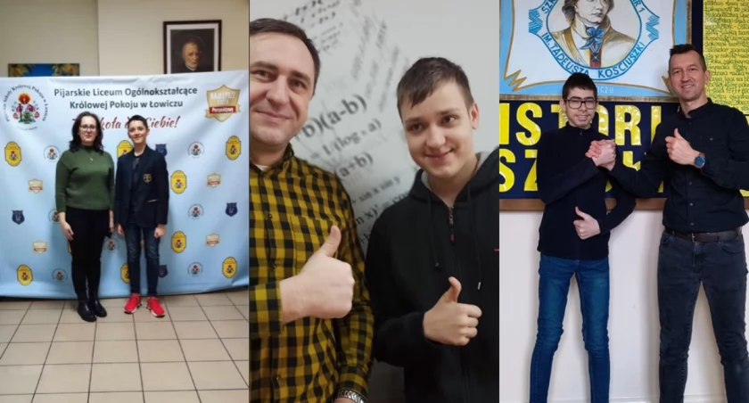 Sukces łowickich uczniów w konkursie matematycznym