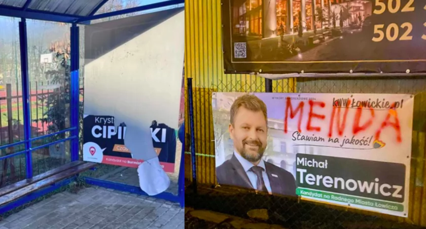 Zaczyna się nieczysta walka? Niszczone są plakaty i banery wyborcze!