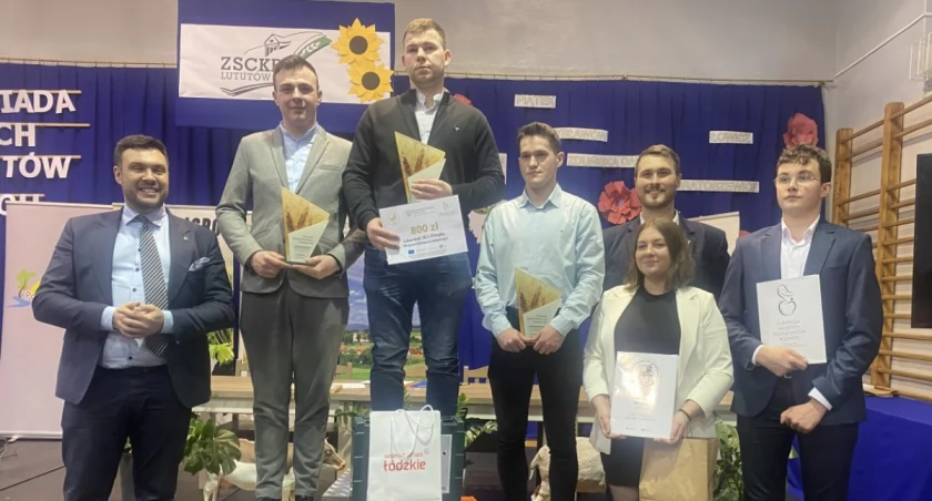 Uczeń Technikum w Zduńskiej Dąbrowie  laureatem Olimpiady Młodych Producentów Rolnych (foto)