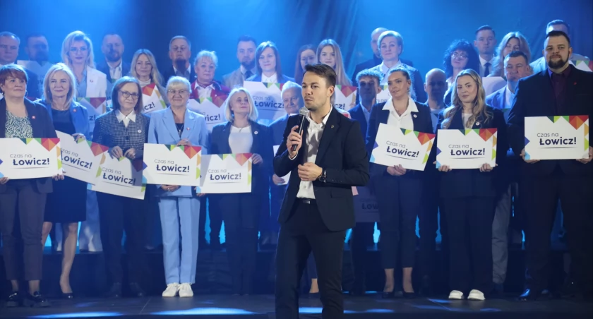 Konwencja KWW Łączy nas Łowicz i Powiat Łowicki. Znamy kandydatów w wyborach samorządowych 2024 (foto, film)
