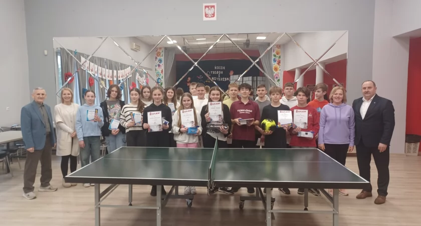 Turniej Tenisa Stołowego w Łyszkowicach (foto)