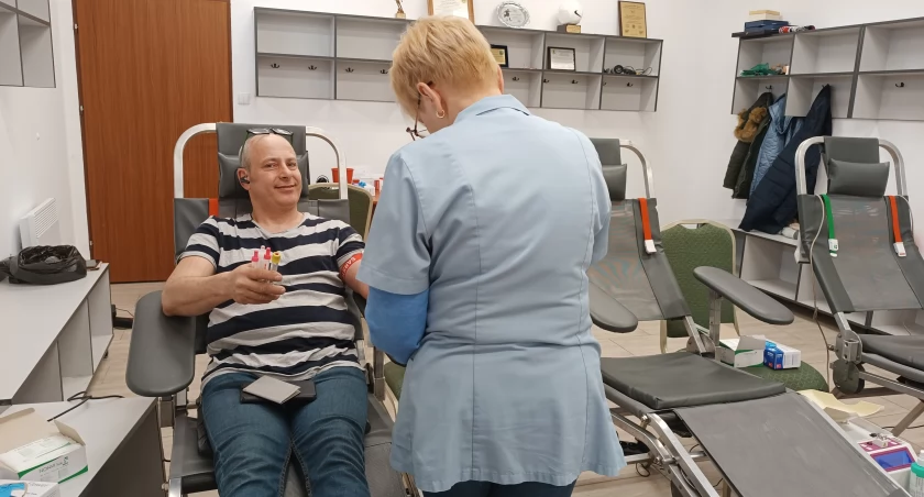 W Boczkach Chełmońskich trwa zbiórka krwi (foto)