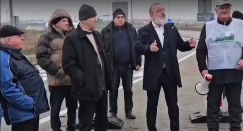 Możecie na mnie liczyć! Starosta spotkał się z protestującymi rolnikami (film)