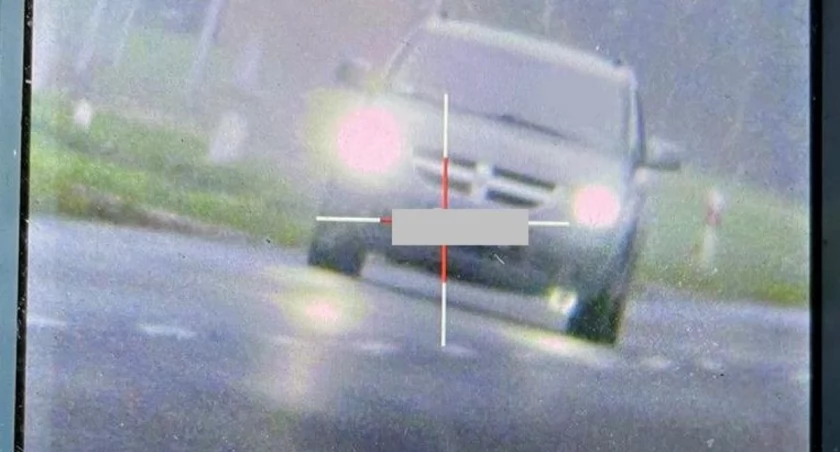 18-latek przekroczył prędkość aż o 77km/h!