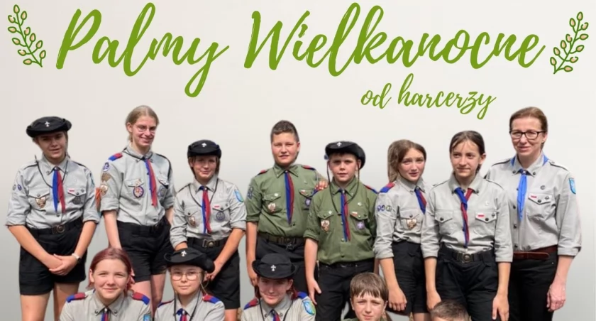 Palmy Wielkanocne od Harcerzy