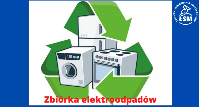Darmowa zbiórka elektrośmieci na osiedlach ŁSM