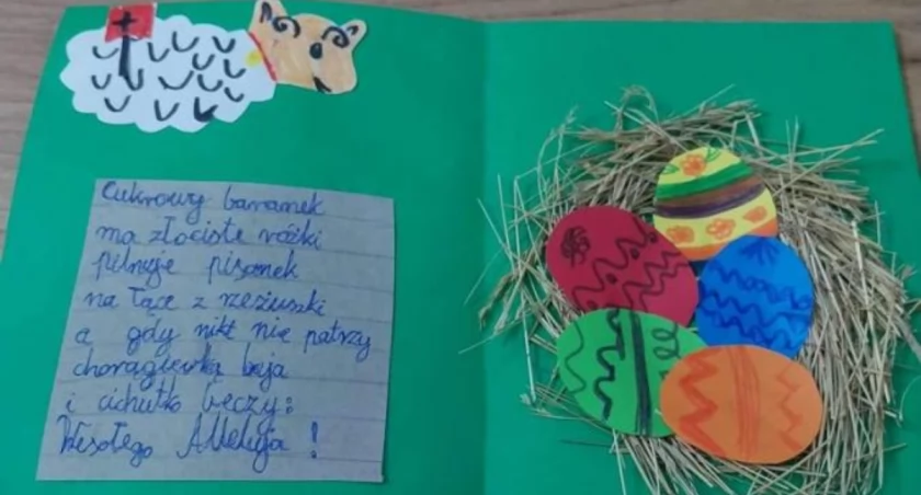 Ekologiczna kartka Wielkanocna. Znamy zwycięzców konkursu powiatowego!