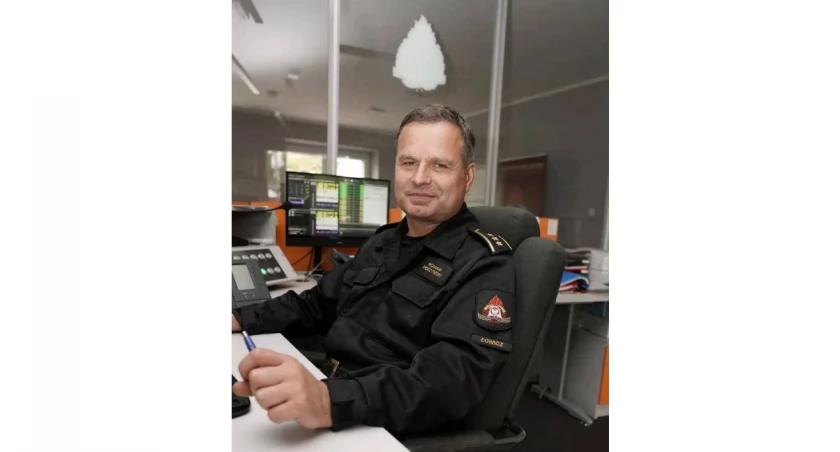 Roman Perzyński o strażackiej służbie, świętach poza domem i złości, która przerodziła się we wdzięczność