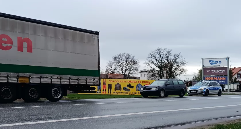 Zdarzenie drogowe na ulicy Zamkowej (foto)