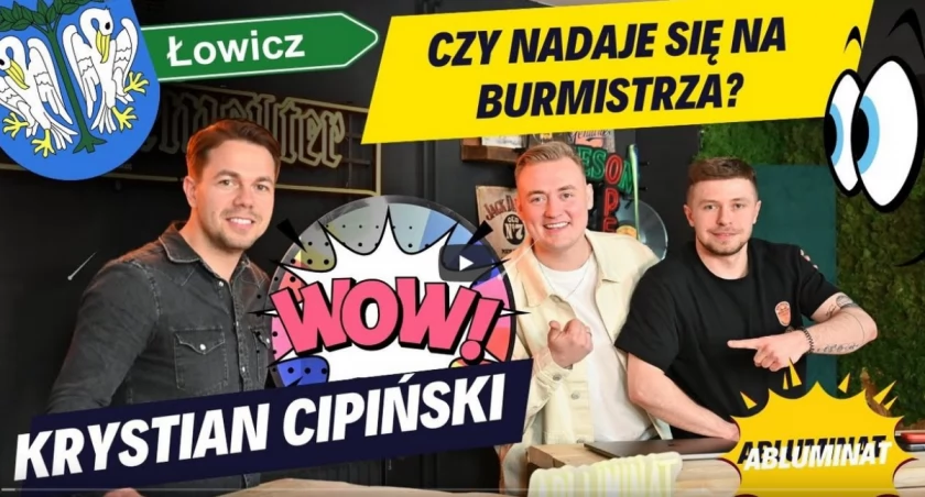 Krystian Cipiński gościem programu Trójkąt w Abluminacie