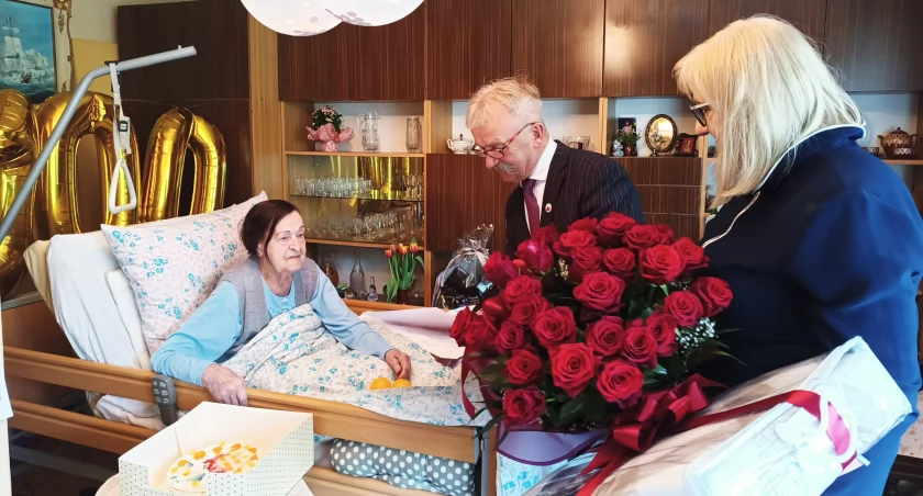 Łowicz. Setne urodziny Sabiny Marciniak (foto, film)