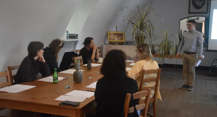 Botaniczne studium ananasa w Muzeum w Nieborowie (foto)