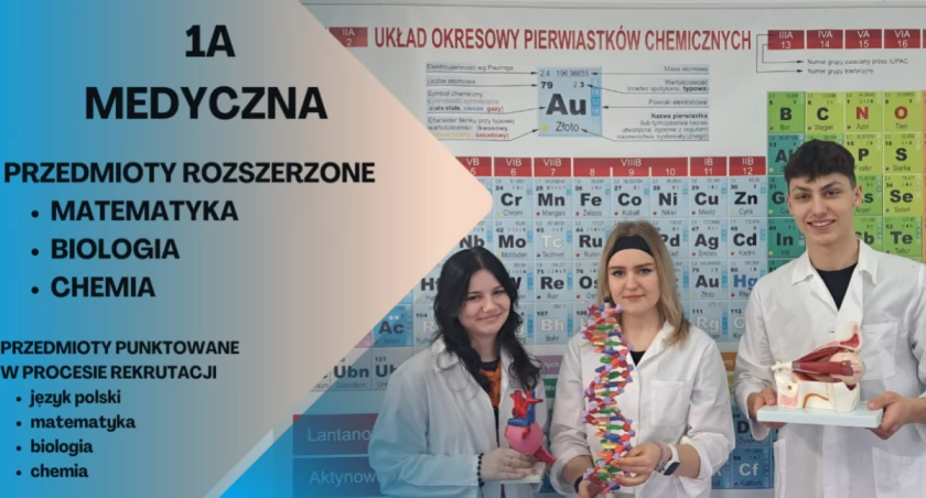 „Chełmoński” zaprasza do klasy medycznej!