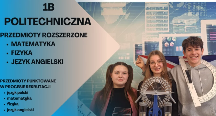 „Chełmoński” zaprasza do klasy politechnicznej!