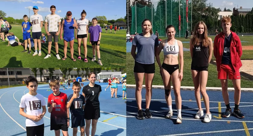 Majówkowe zawody lekkoatletyczne zakończone medalami i rekordami życiowymi