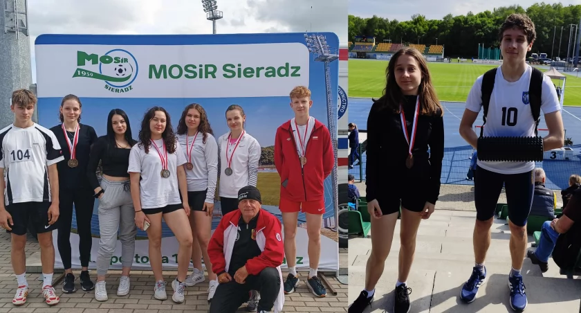 Lekkoatleci z Domaniewic i Łowicza wywalczyli 10 medali w Sieradzu (foto)