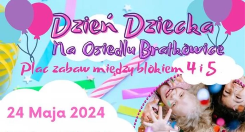Już dziś Piknik Rodzinny na osiedlu Bratkowice z Okazji Dnia Dziecka