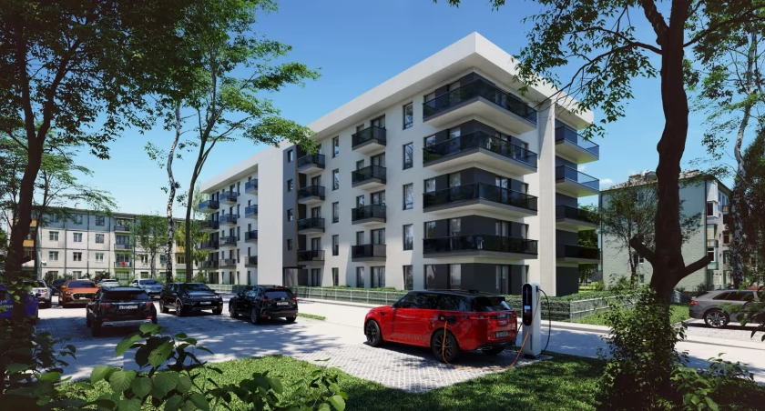 Apartamenty Nowa Korabka. Wiemy, kiedy ruszy budowa 64 mieszkań w Łowiczu (WIZUALIZACJE)
