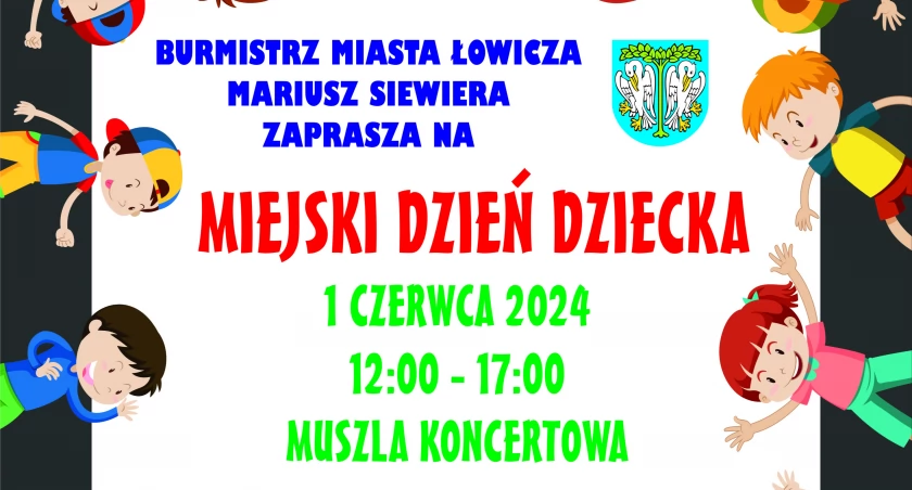 Miejski Dzień Dziecka w Łowiczu. Program imprezy