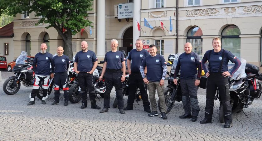 Motocykliści z Łowicza i okolic wyruszyli do Grecji (foto, film)