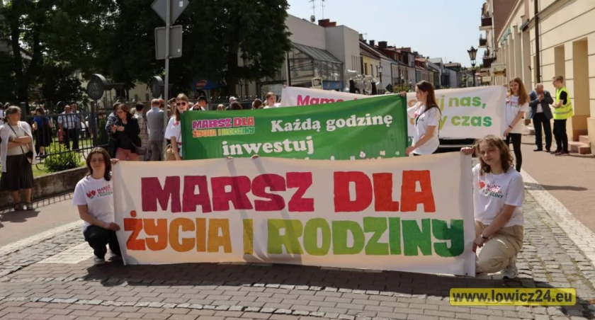 Marsz dla Życia i Rodziny w Łowiczu. Program wydarzenia