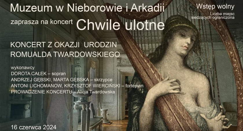 „Chwile ulotne”. Koncert z okazji urodzin Romualda Twardowskiego 