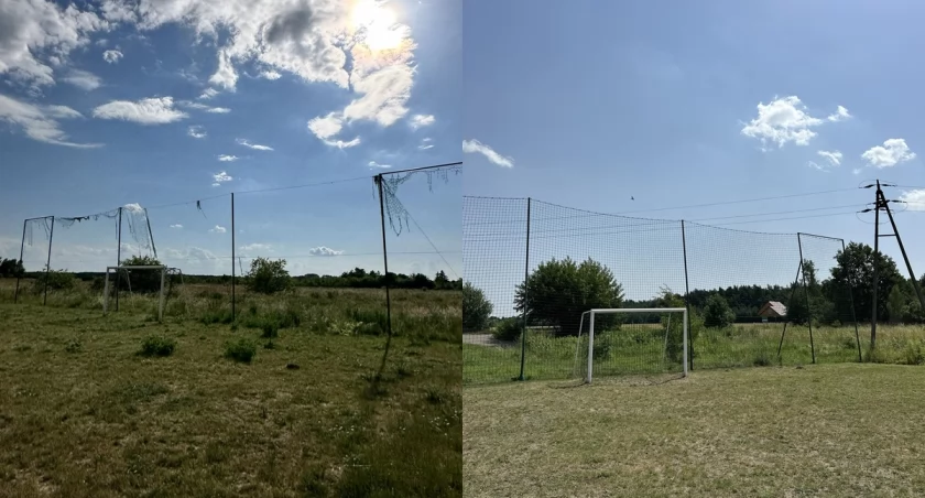 Boisko na Czajkach zmienia się na lepsze (foto)