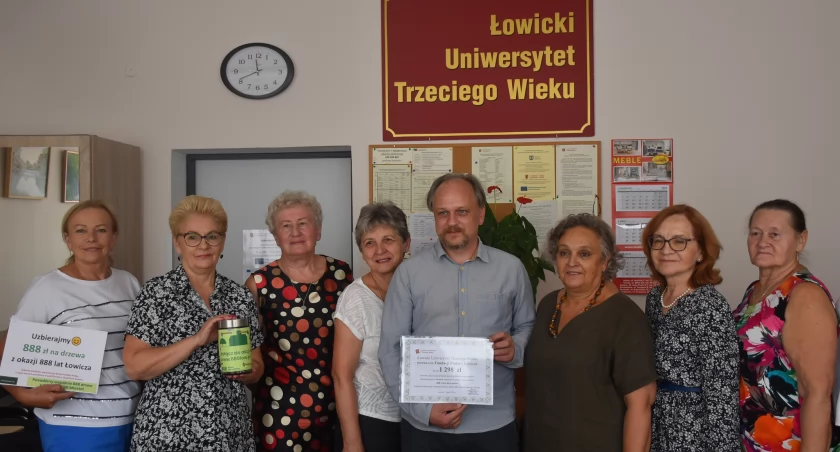 Kwitnie współpraca ŁUTW z Fundacją Prolas (foto)